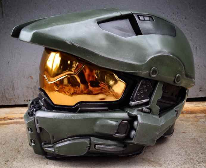 Motorcycle helmets from games