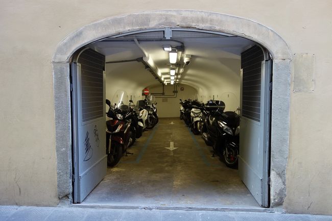 storing motorcycle in shed for winter