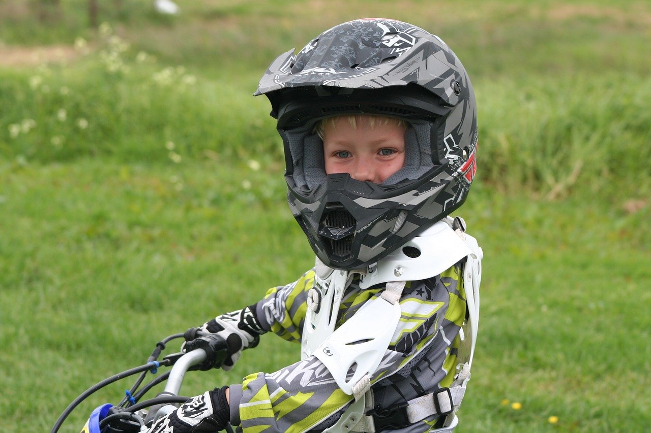 Tuzo Motocross MX Enduro Kids Childrens Childs Quad Goggle Blue BC35652 T