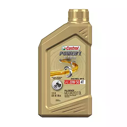 Castrol Power RS V-Twin 20W-50 Motorcycle Oil