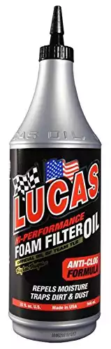 Lucas Oil High Performance Foam Filter Oil