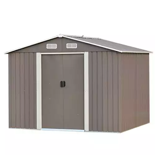 8×6 Ft Outdoor Storage Shed