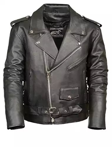 The Event Biker Leather Motorcycle Jacket