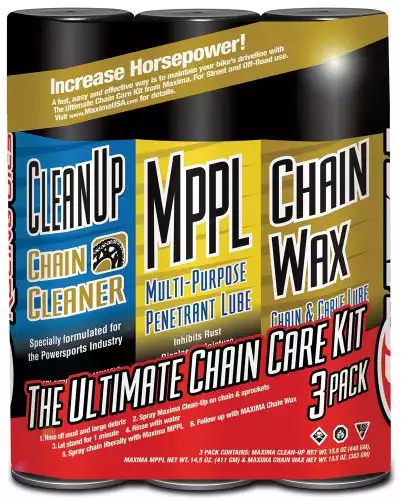 Maxima Chain Wax Combo Kit, (Pack of 3)
