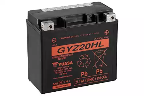Yuasa Factory Activated AGM Battery