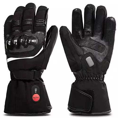 SAVIOR Heated Motorcycle Gloves