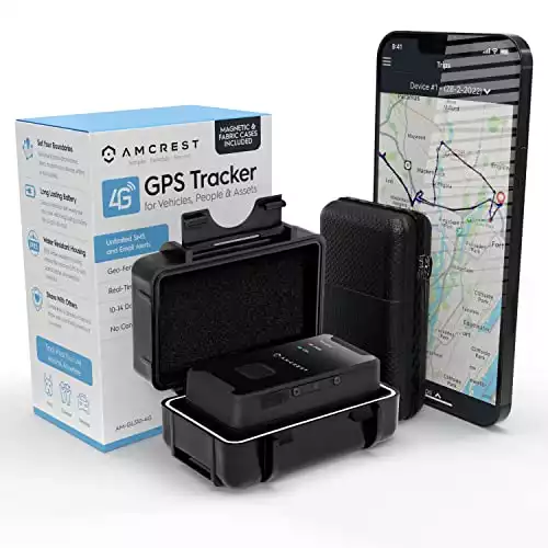 Amcrest 4G Portable Mini GPS Tracker