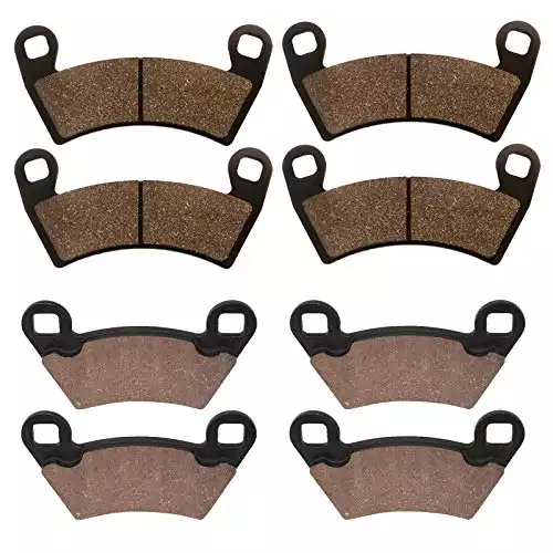 Caltric Front & Rear Brake Pads